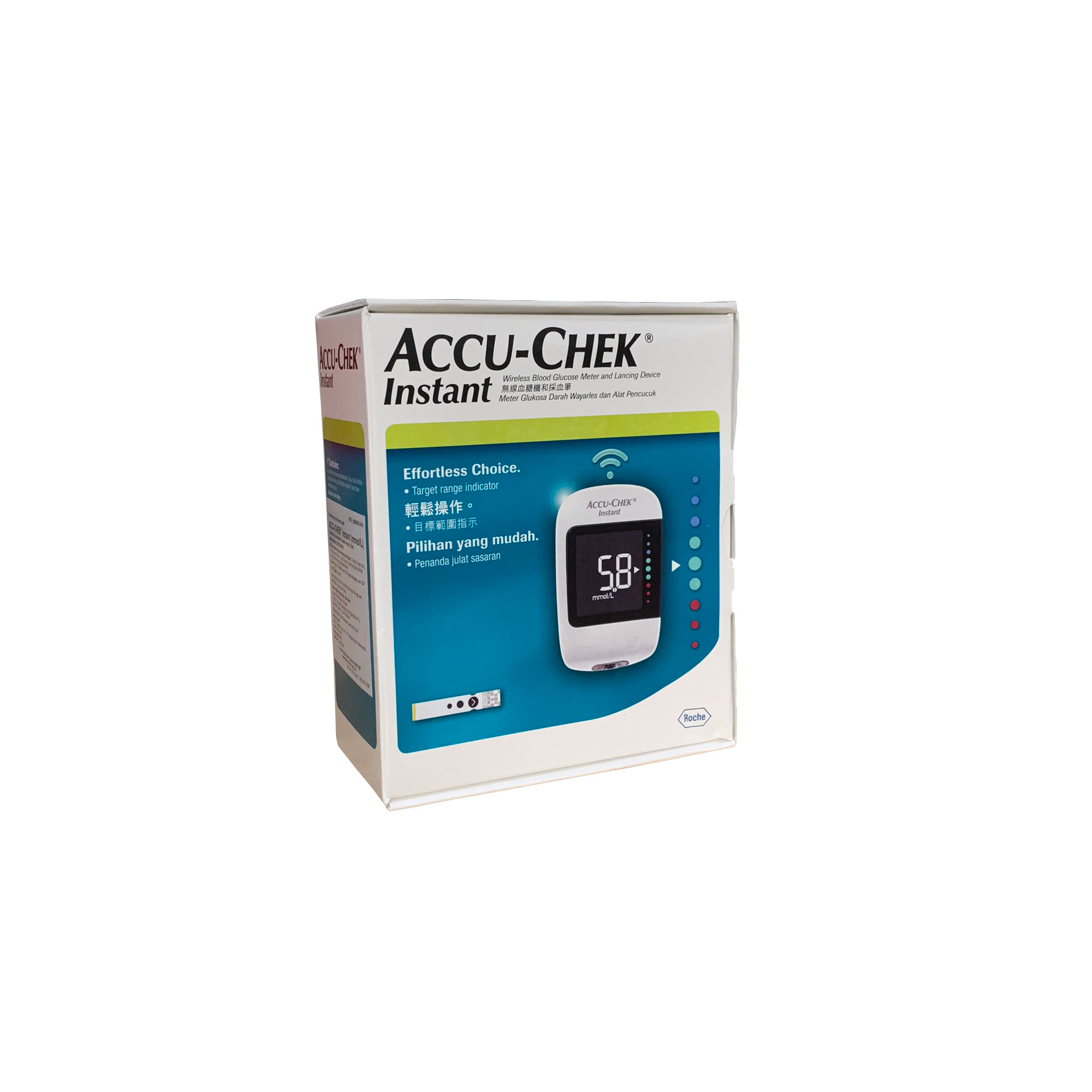 Bộ Máy Đo Đường Huyết Accu-Chek Instant mmol/L