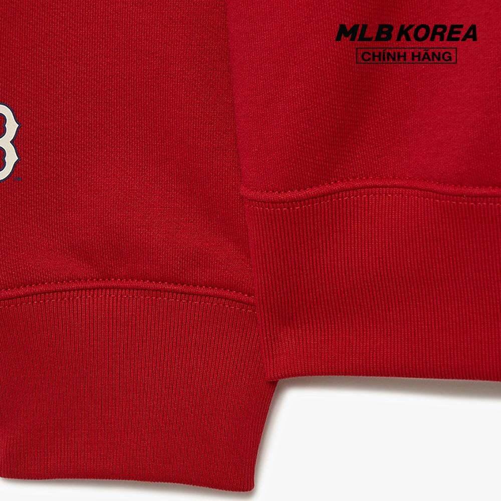 MLB - Áo sweatshirt unisex cổ tròn tay dài bo gấu thời trang 3AMTV1034