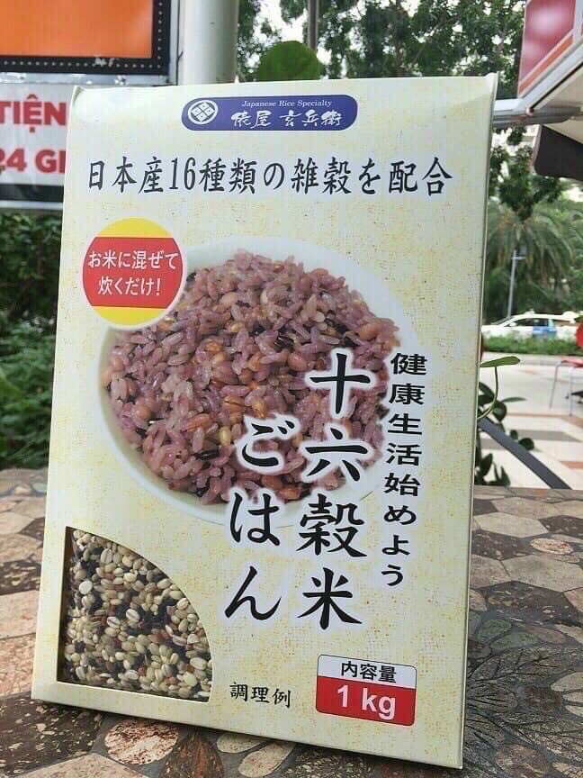 HỖN HỢP NGŨ CÔC 16 LOẠI HẠT NHẬT BẢN-PREPARED MIX GRAINS