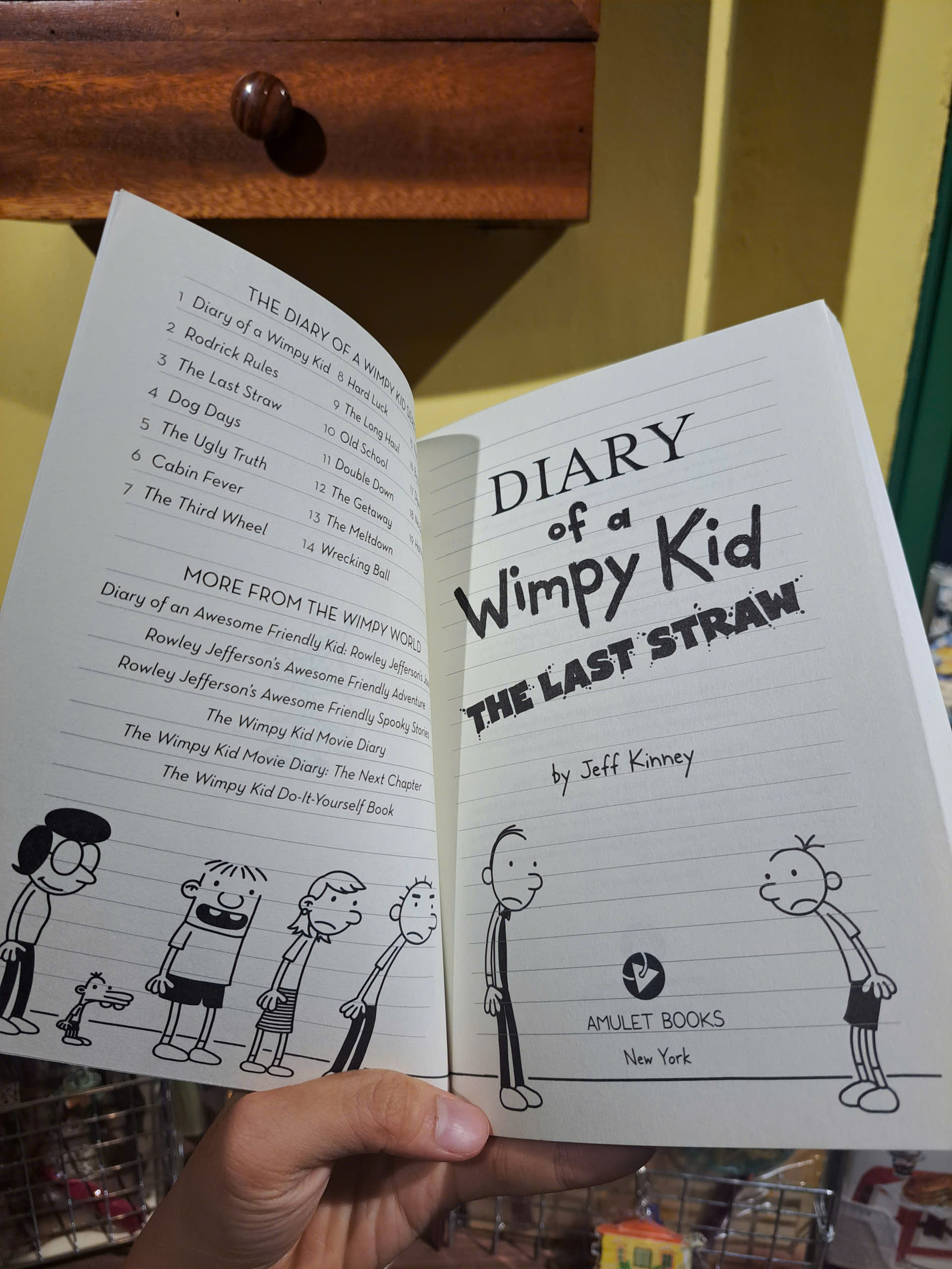 Sách - Diary of a Wimpy Kid #3: The Last Straw | Nhật ký Chú bé nhút nhát tiếng Anh / Sách Thiếu nhi