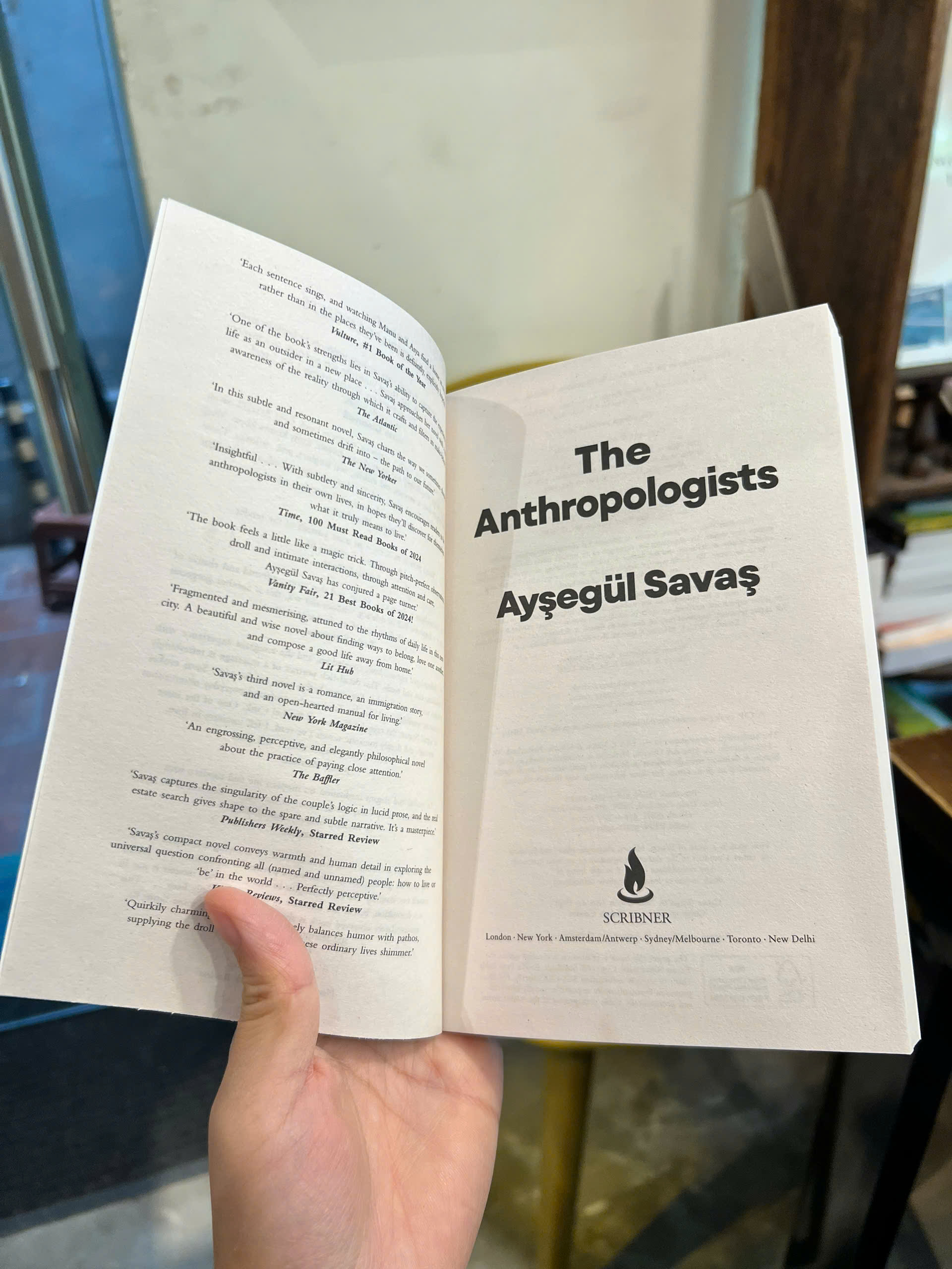 Sách - The Anthropologists by Aysegül Savas | Literary Fiction / Romance / Ngoại văn Nhập khẩu UK