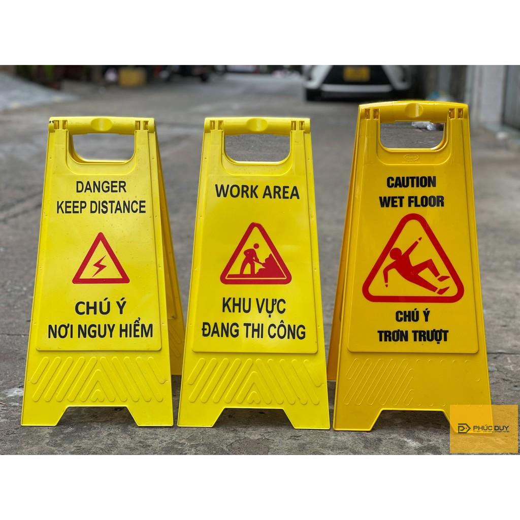 BẢNG CẢNH BÁO ĐƠN VỊ ĐANG THI CÔNG CHỮ A