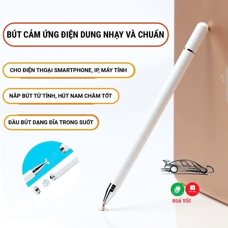 Bút cảm ứng 3 in 1 đa năng cho / iPad Android/ Điện Thoại/ Máy Tính Bảng/ Ipad Bút 2 Trong 1 Công Dụng Cảm Ứng Và Di Chuyển Trên Mọi Bề Mạt Điện Thoại Hàng Nhập Khẩu - Giao Màu Ngẫu Nhiên BÚT CẢM ỨNG
