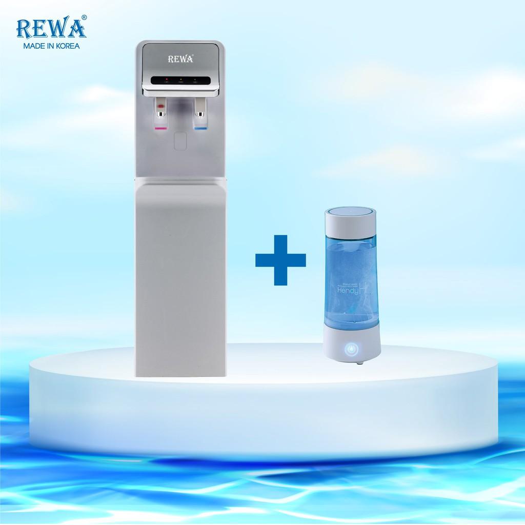 Combo Máy lọc nước nóng lạnh REWA RW-NA-800 + Máy tạo nước Hydrogen Hendy- hàng chính hãng