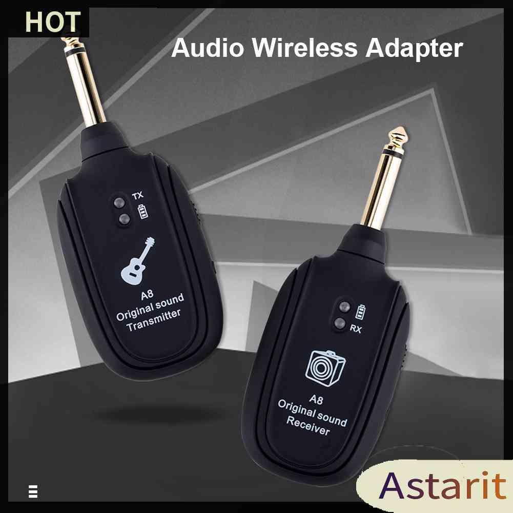 Bộ Nhận Tín Hiệu Âm Thanh Không Dây A8 UHF Cho Đàn Guitar Điện