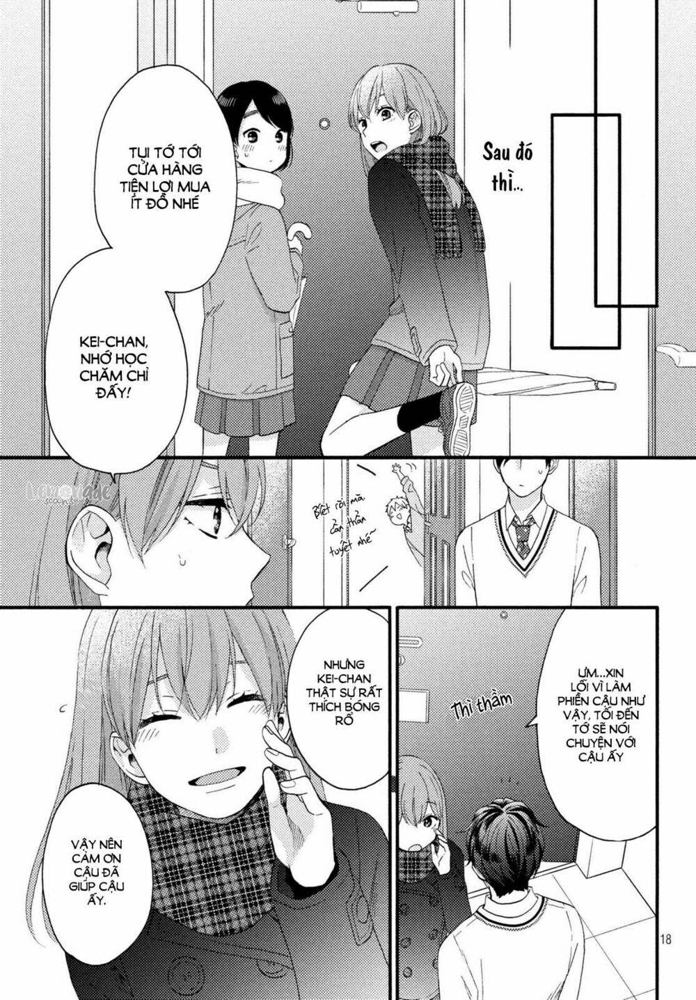 hananoi-kun to koi no yamai chapter 9 17