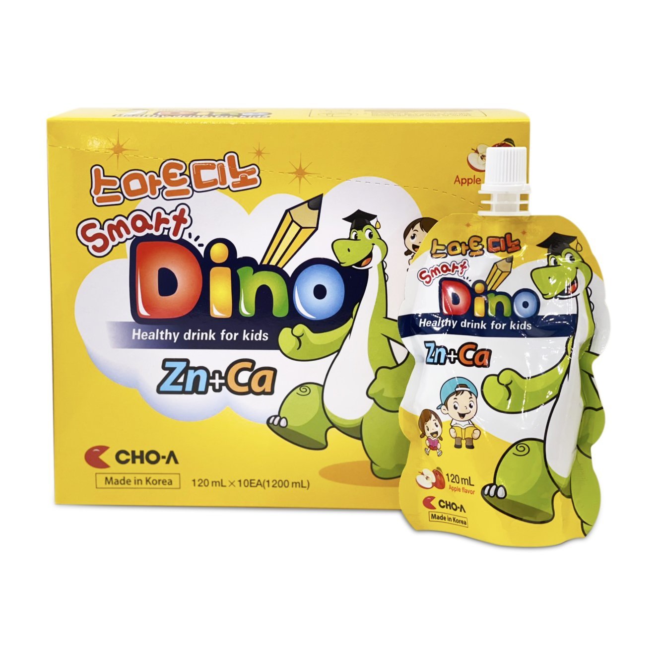 Nước Dinh Dưỡng Smart Dino Cho Các Bé Mẫu Mới  (10 Gói x 120ml)