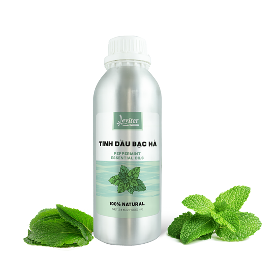 Leviter Premium Tinh Dầu Bạc Hà Nguyên Chất 1000ml