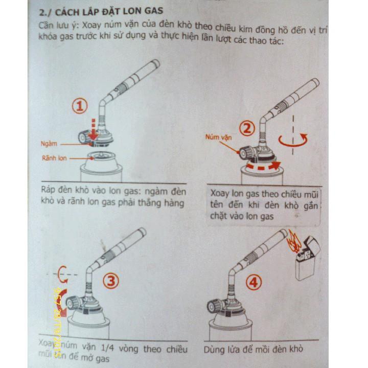 Đèn Khò Gas 2104 Siêu Tiện Lợi