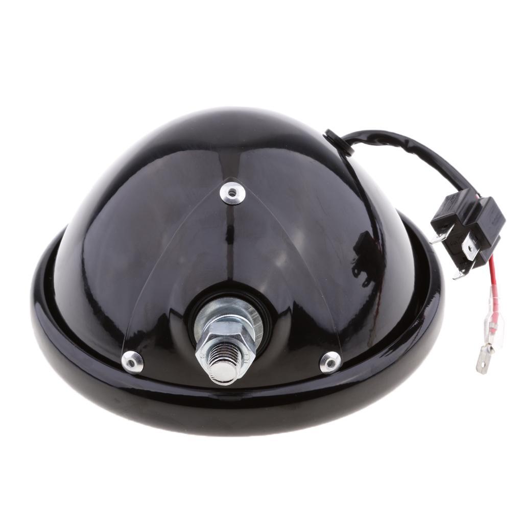 5.75 Inch Motorcycle Headlights Housing Bracket Bucket for Harley Black
