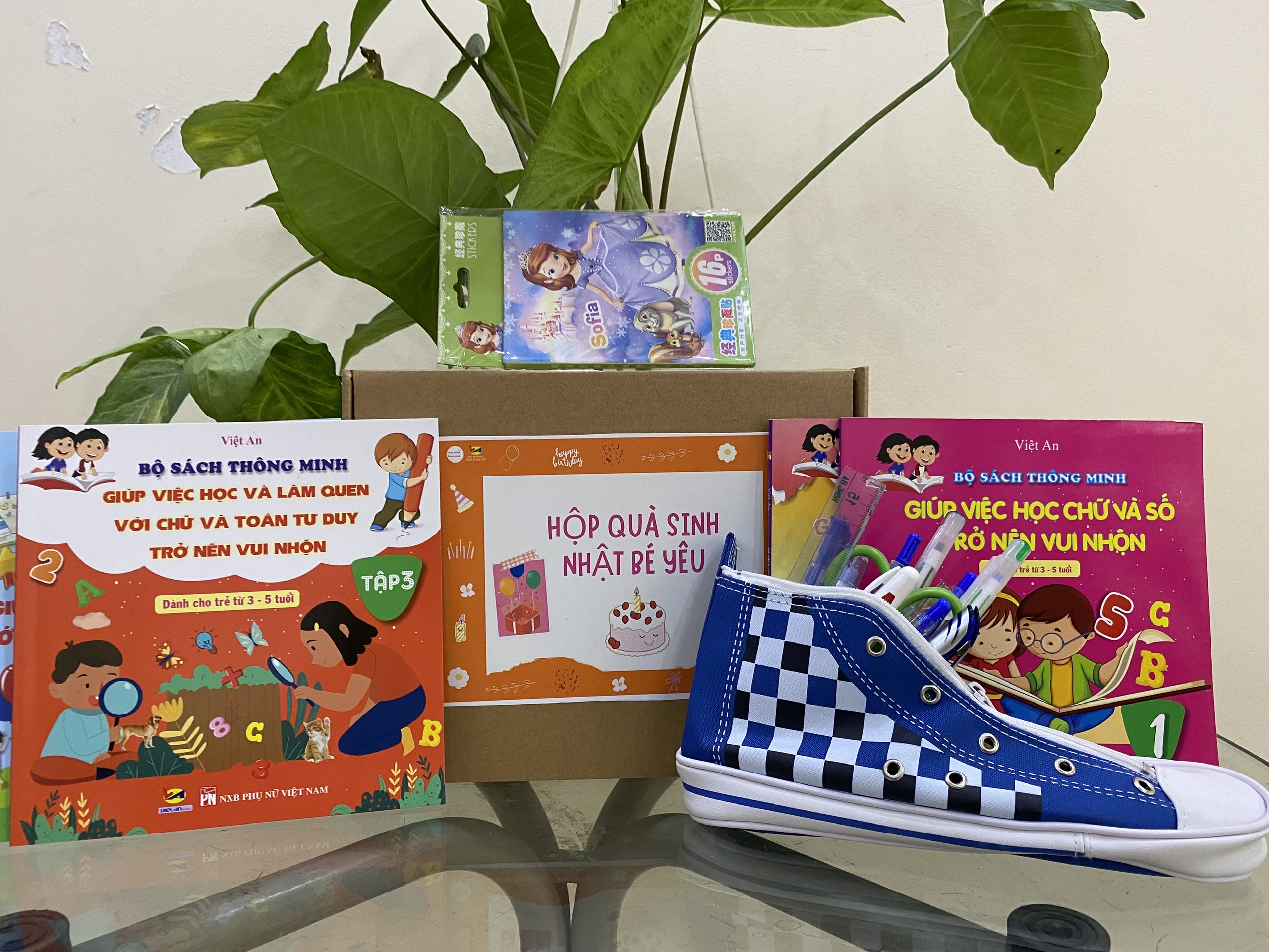 HỘP QUÀ SINH NHẬT CHO BÉ GÁI 3 - 6 TUỔI