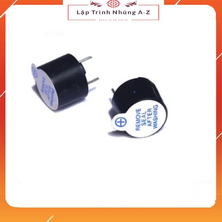 [Lập Trình Nhúng A-Z][103] Còi Chip Buzzer 12*9.5mm 3V/5V/12V