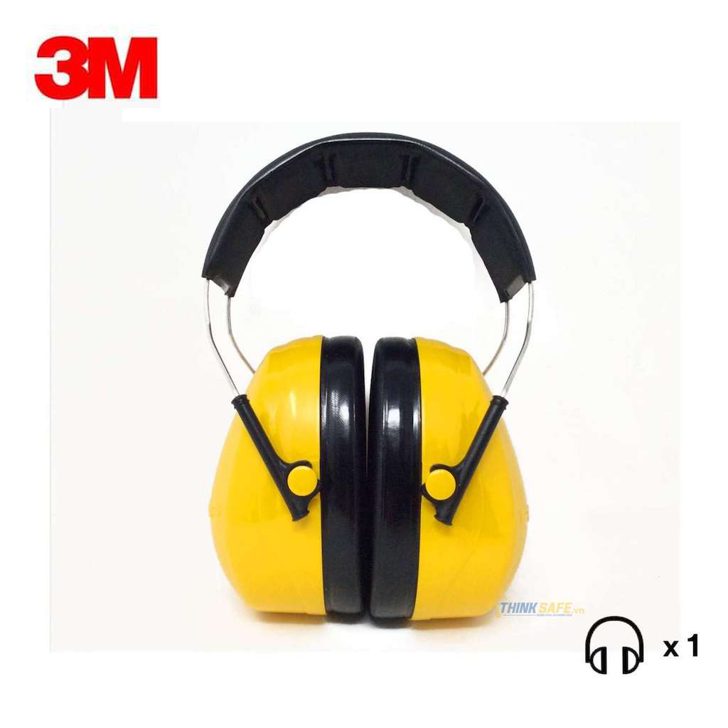Chụp tai chống ồn 3M H9A, độ giảm ồn 25db bảo vệ tai hiệu quả