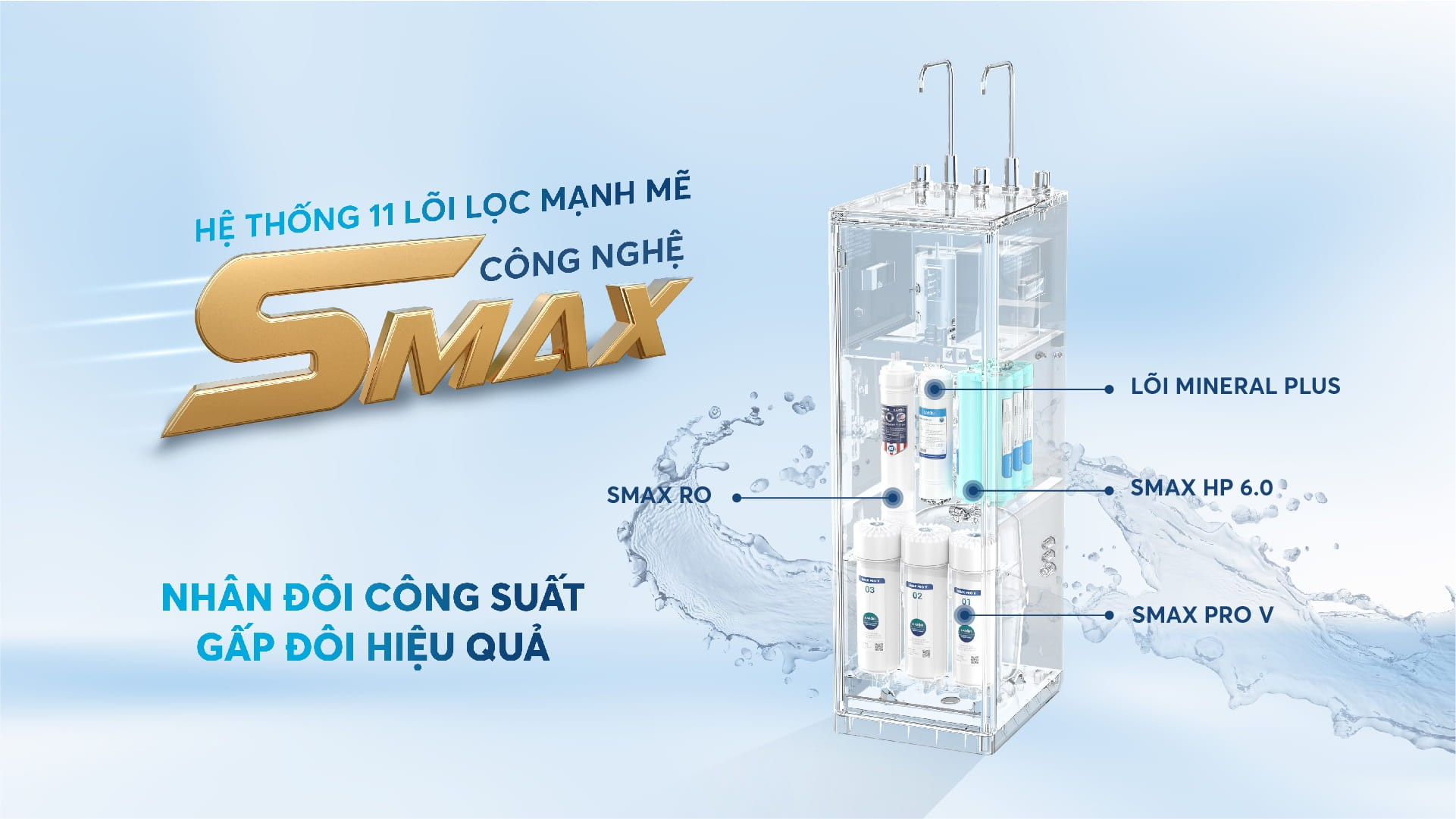 Máy lọc nước nóng lạnh Karofi KAD-D528 - Hàng chính hãng