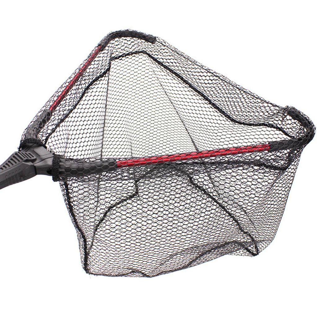80cm Aluminium Alloy Fishing Landing Net Folding and Release Net Trout Net