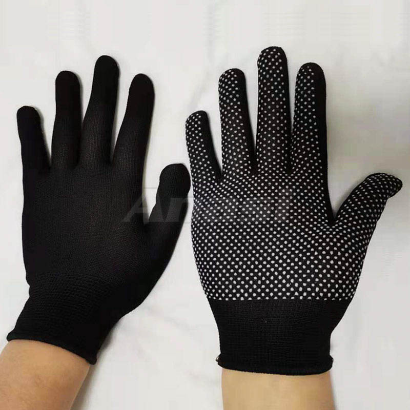 Găng tay chống nắng, bảo vệ tay len mỏng Anasi CN008 - Chống trượt - Freesize