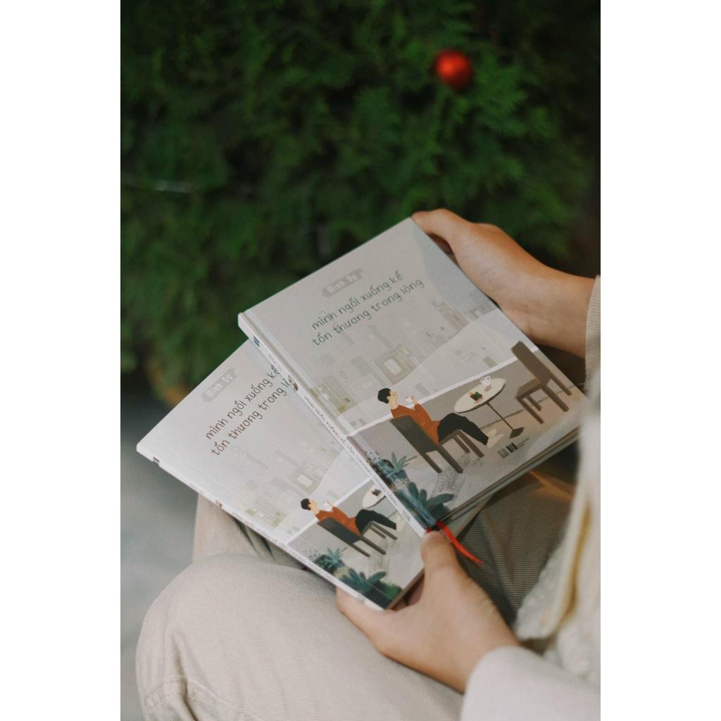 Sách Mình ngồi xuống kể tổn thương trong lòng - Carobooks