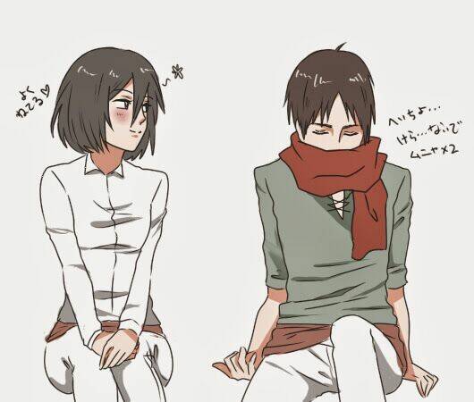 tấn công người khổng lồ - doujinshi eren x mikasa chapter 11 6