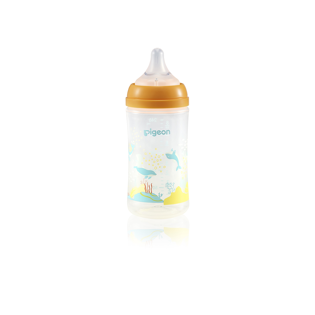 Bình sữa Pigeon PP Plus thế hệ III Hình Thú