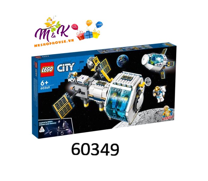 LEGO Trạm Nghiên Cứu NASA Mặt Trăng 60349 