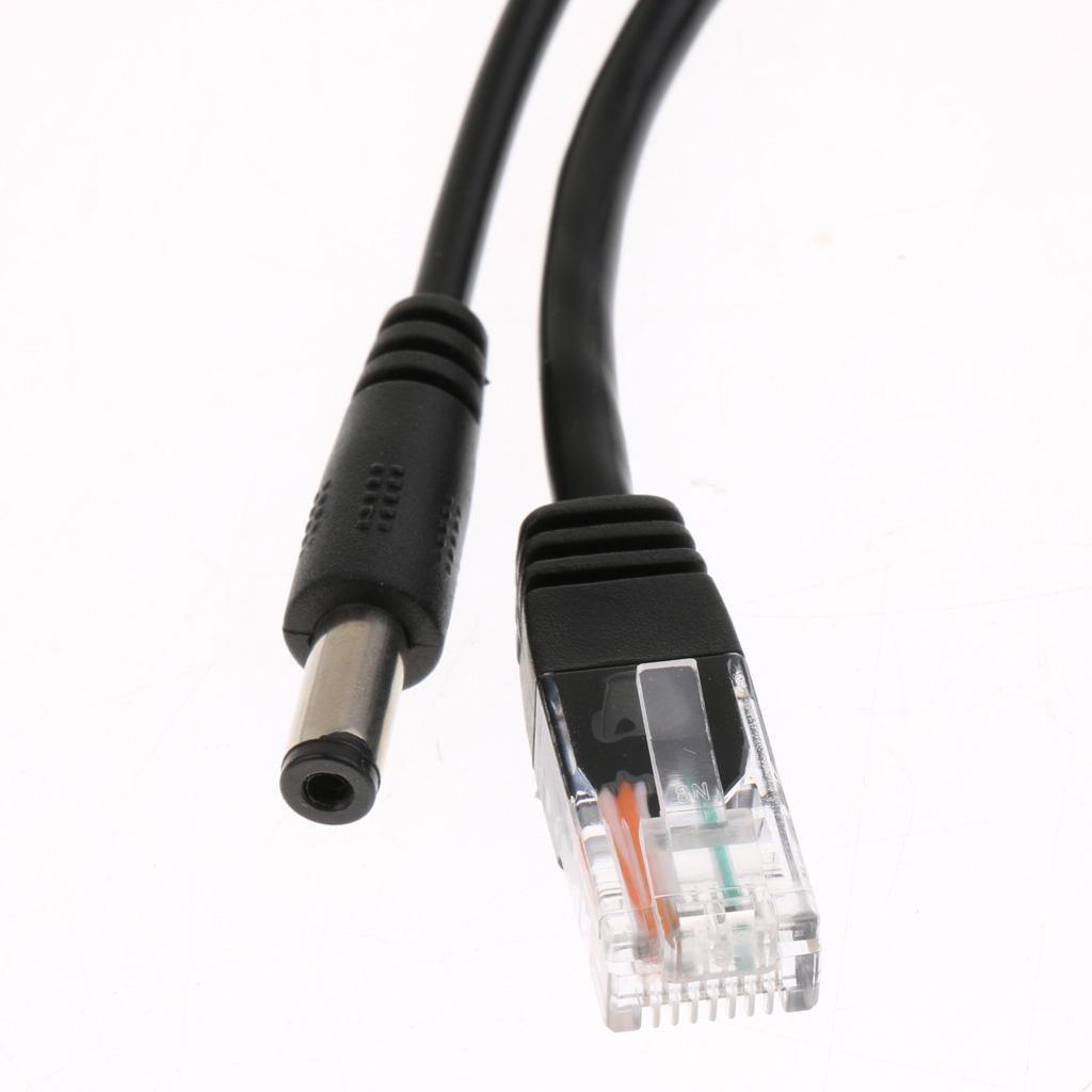 12V PoE Splitter Adapter    10/100Mbps For Camera