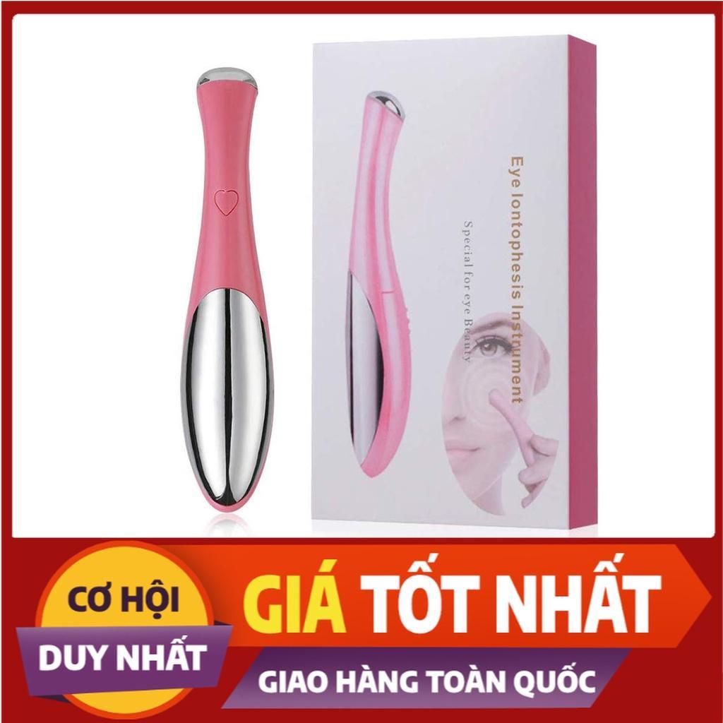 Máy mát xa mặt chống bọng mắt, thâm quầng trẻ hóa làn da dễ dùng cho nữ