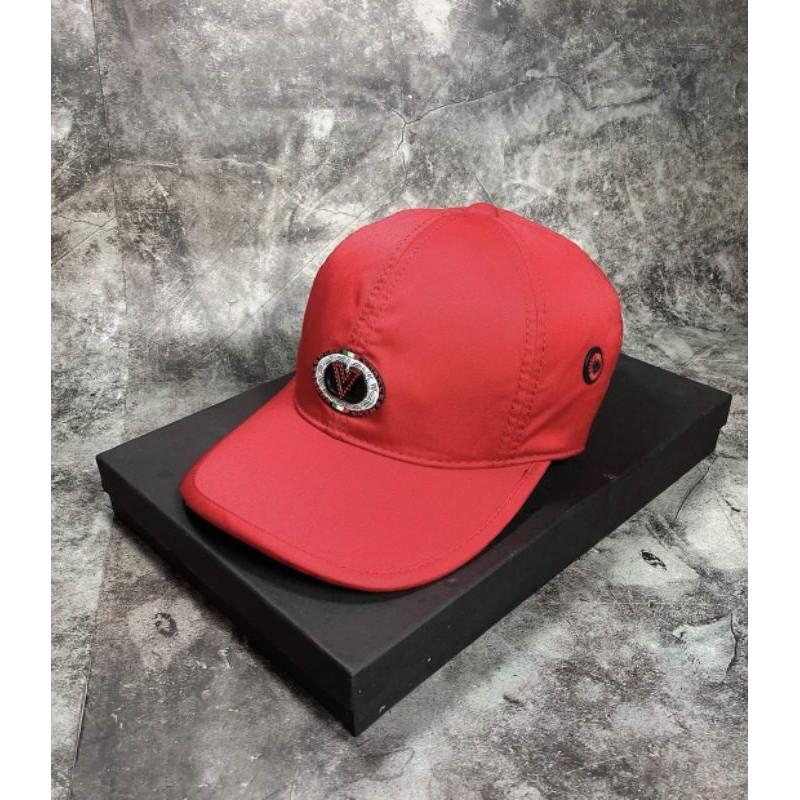 Nón kết thời trang nam nữ cao cấp logo V