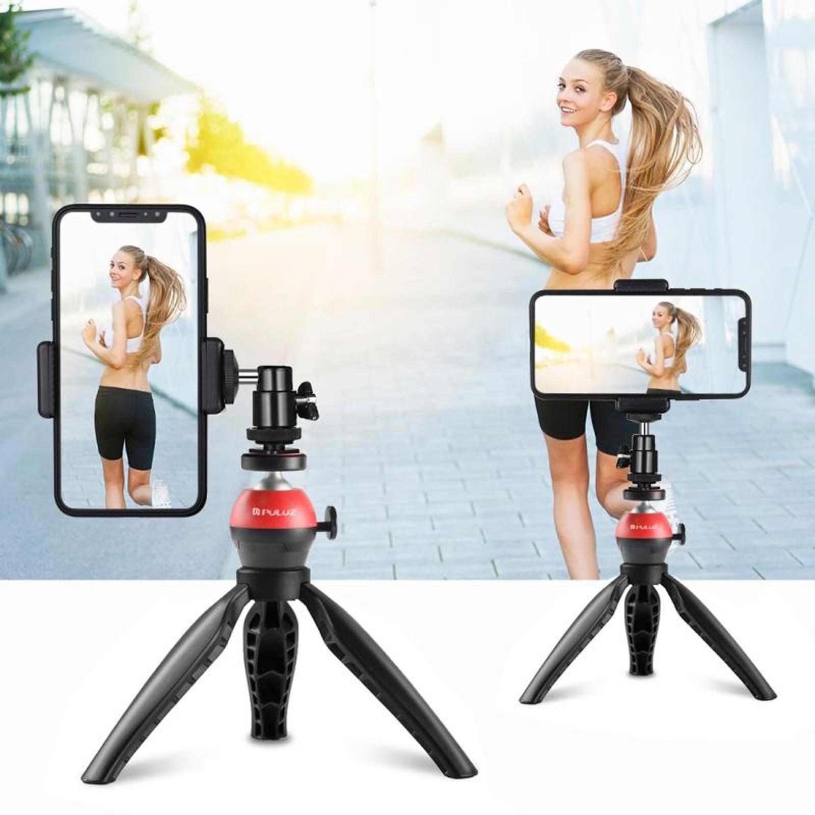 Mini Ball Head 1/4 inch Screw Adapter 360 Swivel for DSLR Camera