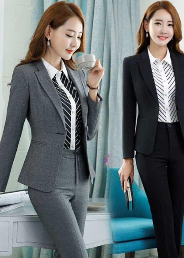 Set bộ Vest Công Sở Hàn Quốc