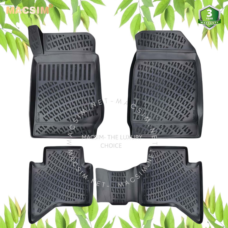 Thảm lót sàn ô tô nhựa TPU Silicon Isuzu D-Max third generation 2019- Nhãn hiệu Macsim