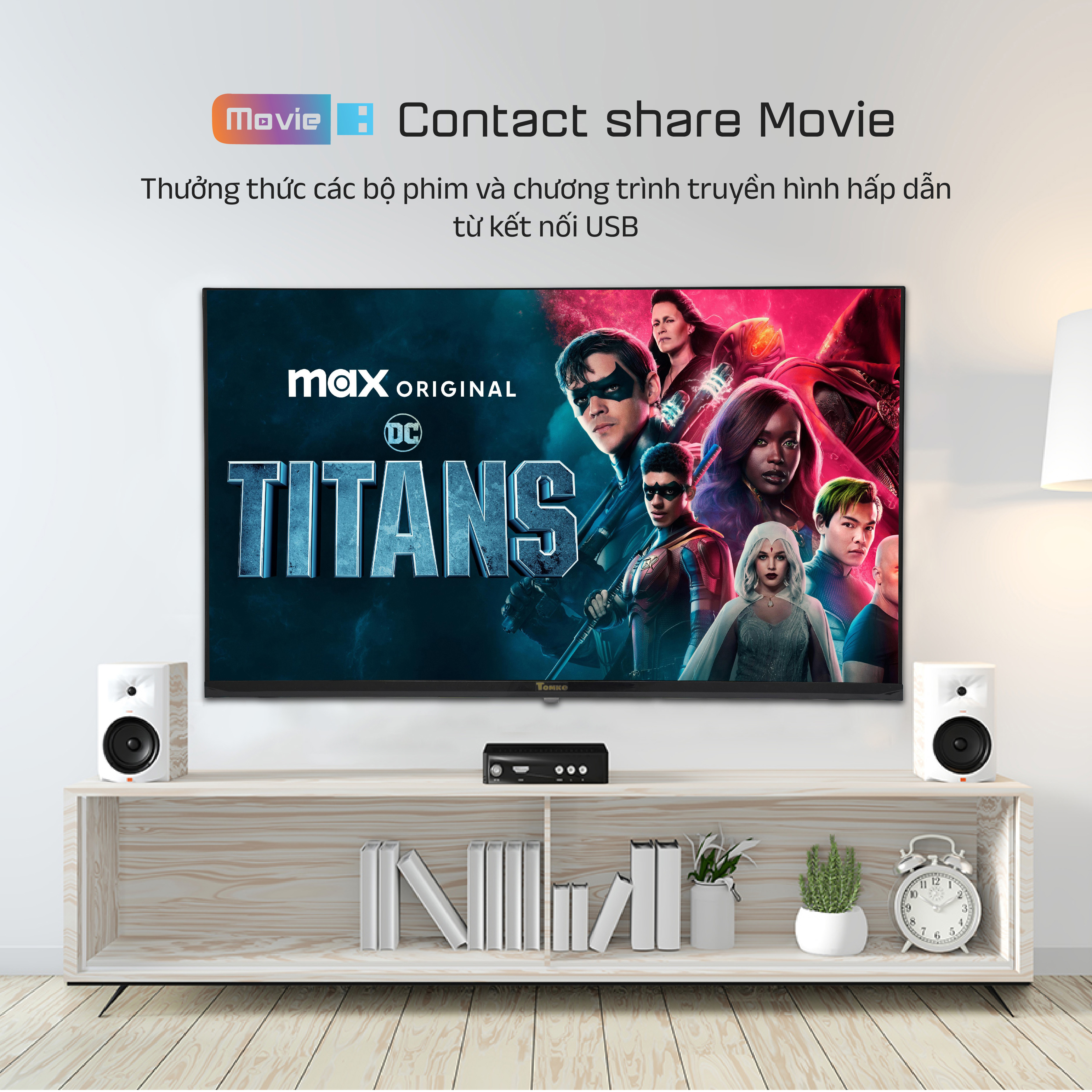 Smart Tivi Tomko 55inch Hàng Chính Hãng - Bảo hành 24 tháng