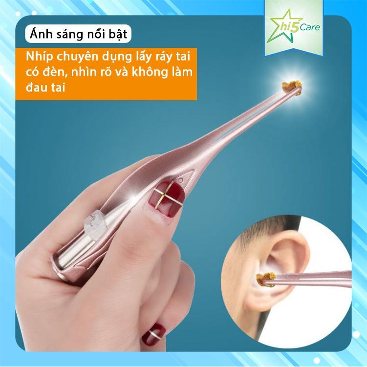 Dụng cụ gắp ráy tai có đèn LED