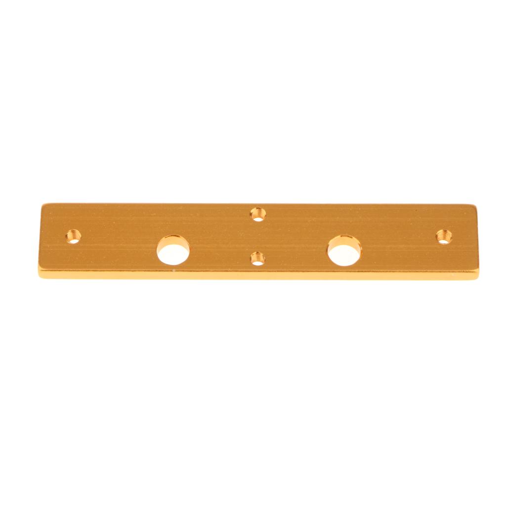 Double Hose Nozzle Aluminum Heating Heat Block for 3D Printer Accessorie