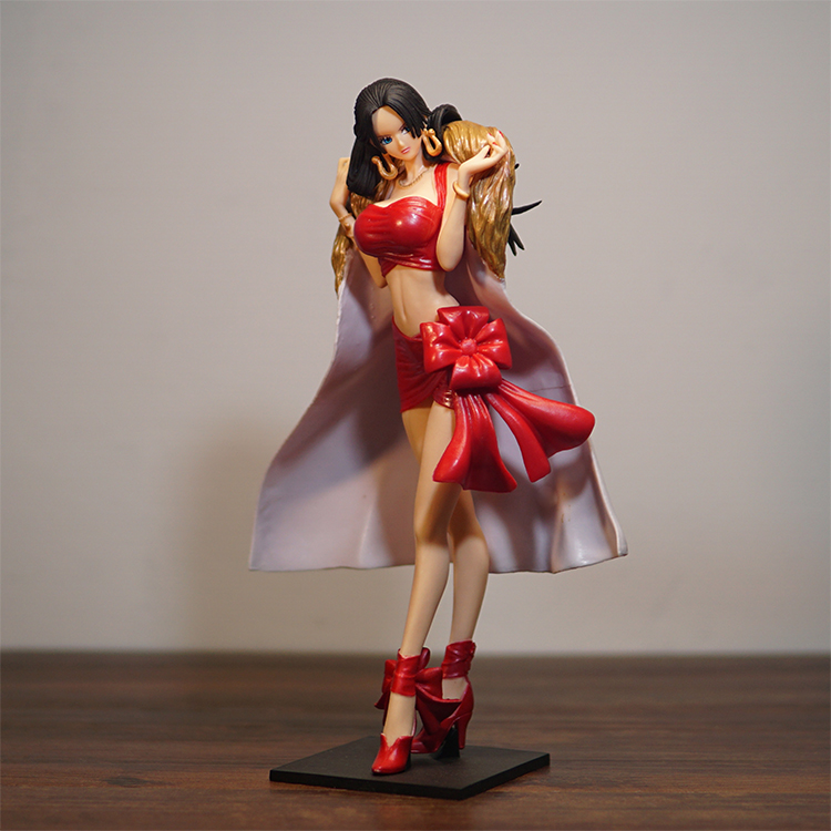 Mô Hình Nữ Hoàng Hải Tặc Boa Hancock Sexy Màu Đỏ One Piece