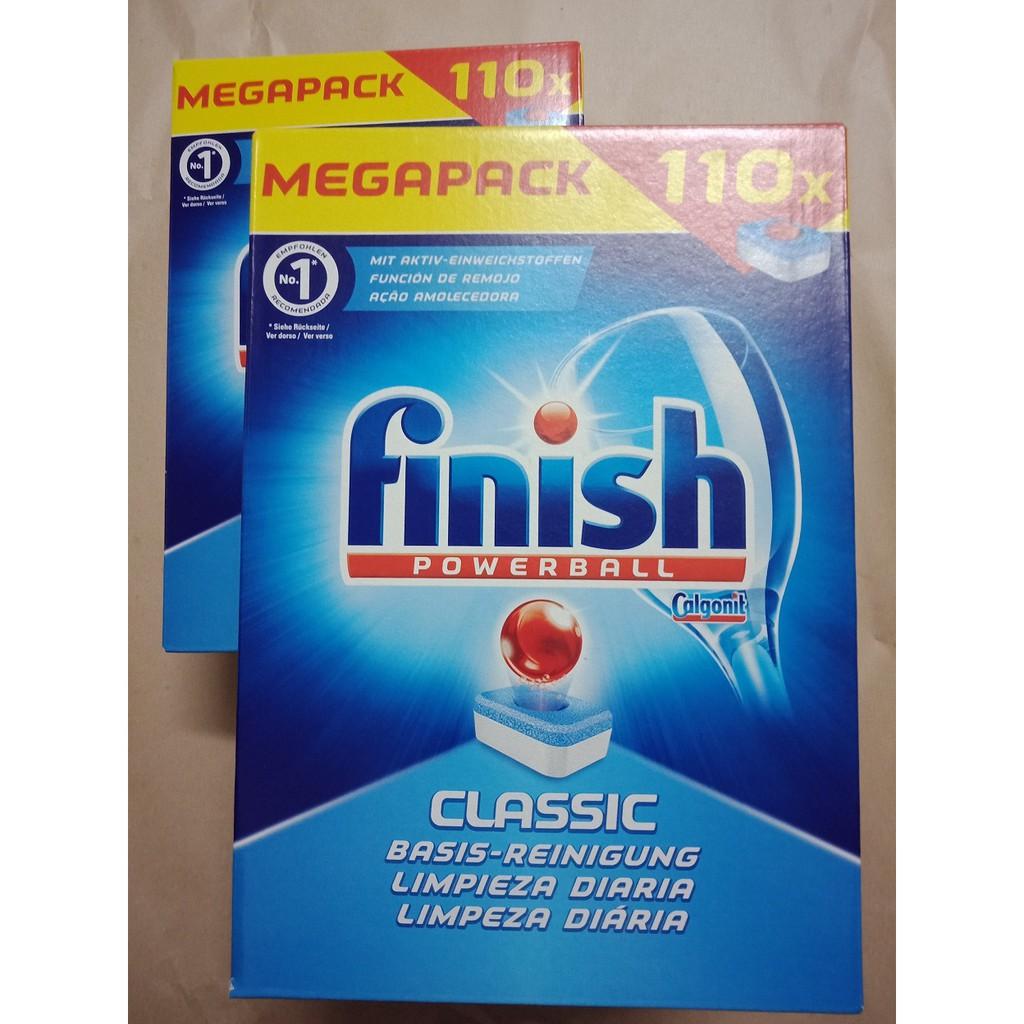 Combo 2 hộp viên rửa bát finish tổng họp 110 viên