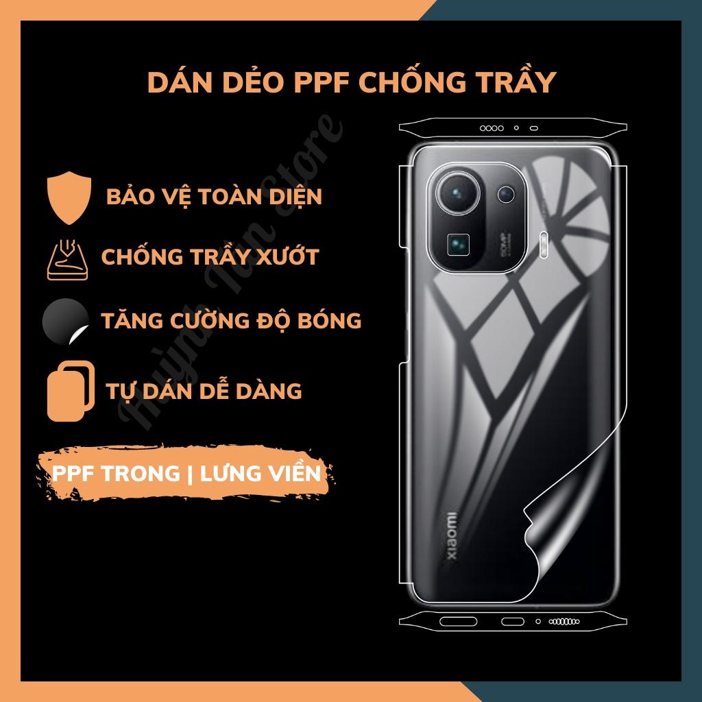 Dán dẻo PPF Mi 11 Pro 5G trong suốt hoặc nhám , chống trầy xướt, giữ nguyên vẻ đẹp ban đầu