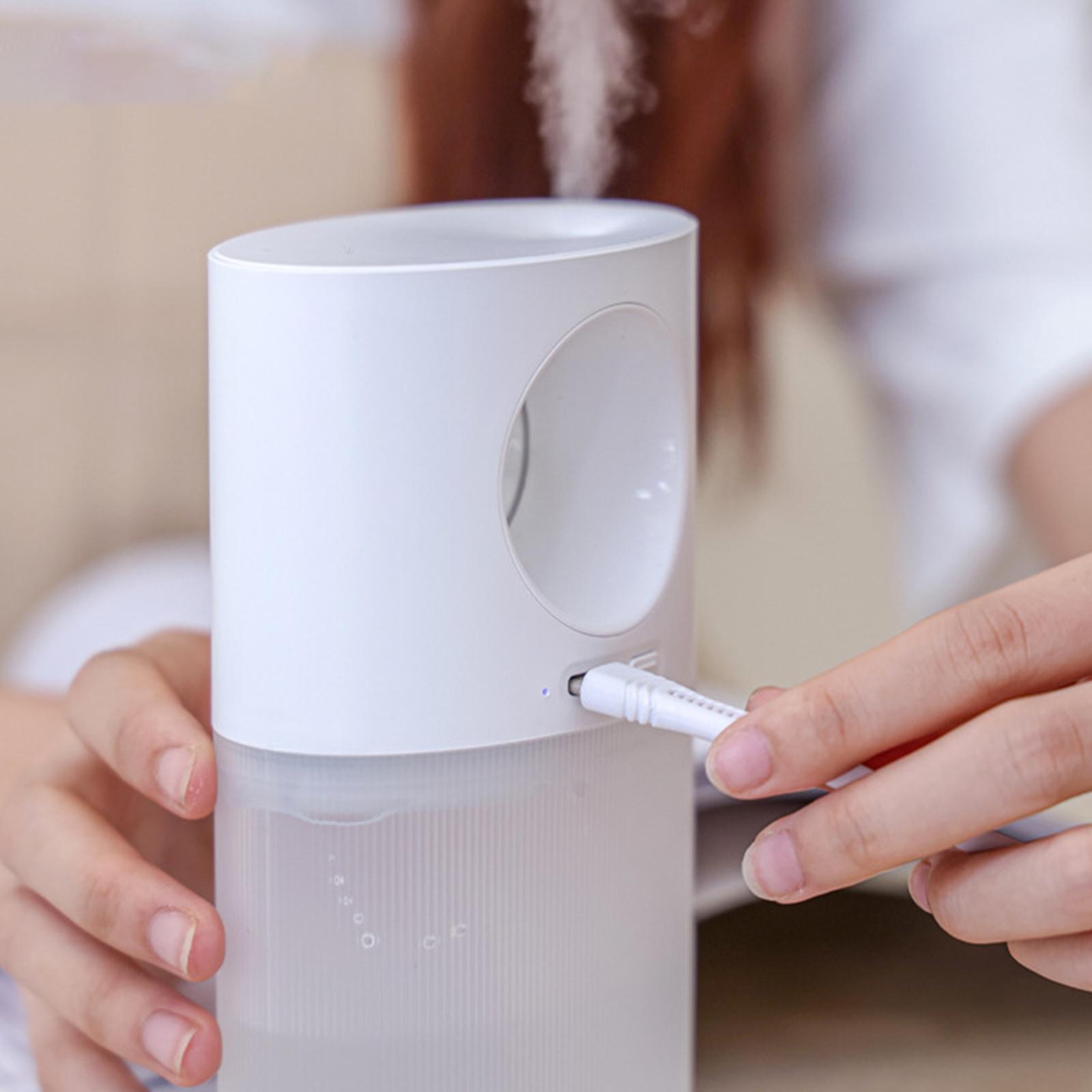 Cool Mist Humidifier Mini Night Light Silent for Bedside Travel Bedroom