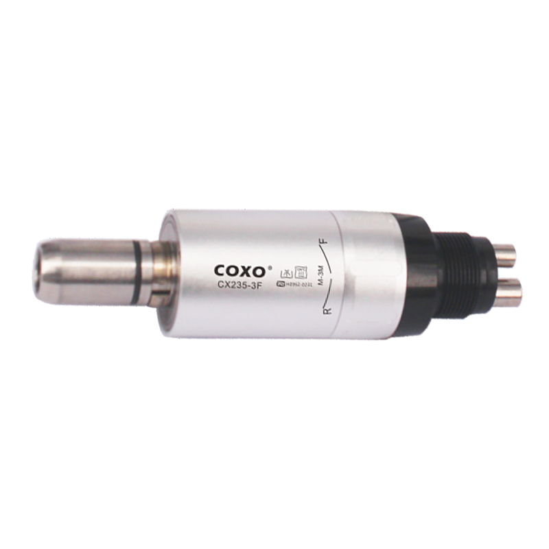 COXO CX235-3F M-3M4 Động cơ không khí bên ngoài Tay khoan tốc độ thấp 4 hol Chuyển tiếp và quay ngược lại