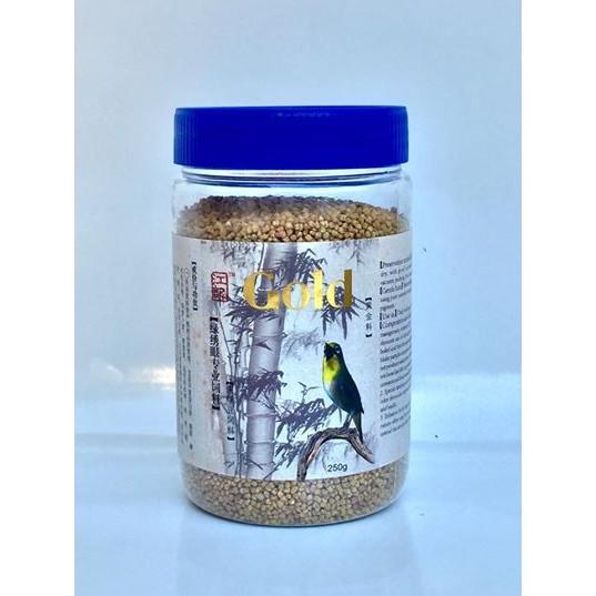 Cám chim vành khuyên Tú Gold Hộp Lắp xanh - Hộp 250 gram