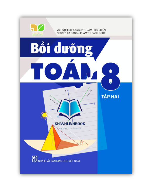 Sách - Combo Bồi dưỡng Toán 8 tập 1 + 2 (Kết nối tri thức với cuộc sống)