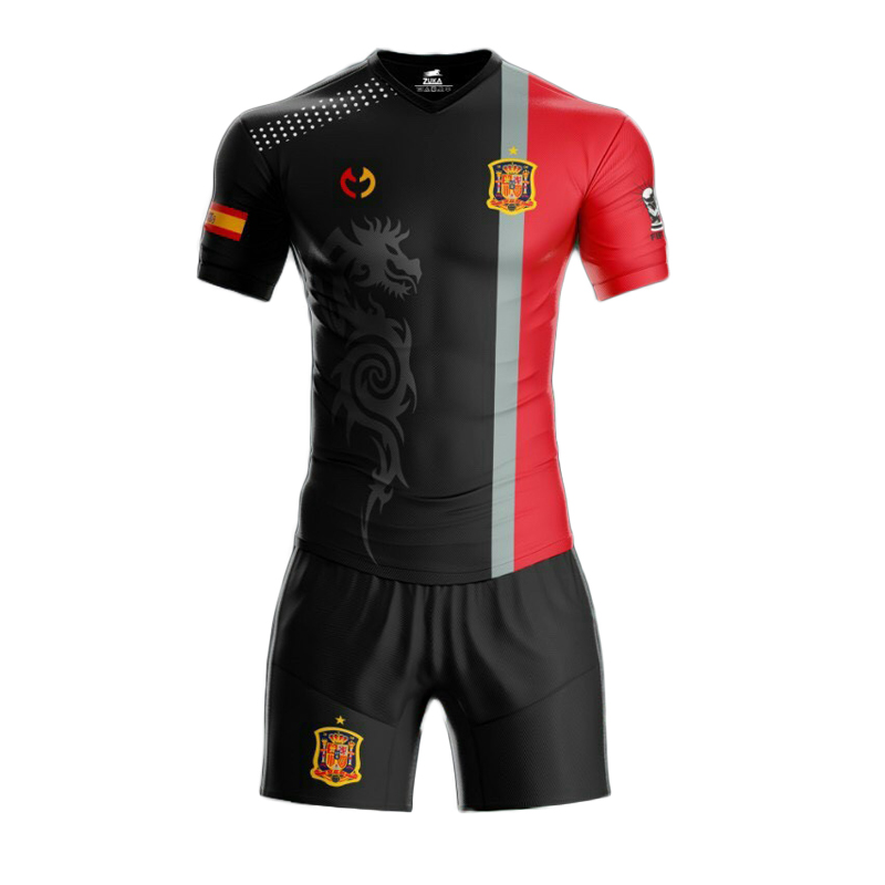 Bộ quần áo bóng đá đội tuyển quốc gia Tây Ban Nha - Áo bóng đá vô dịch Euro 2021 - Bộ đồ bóng đá đẹp