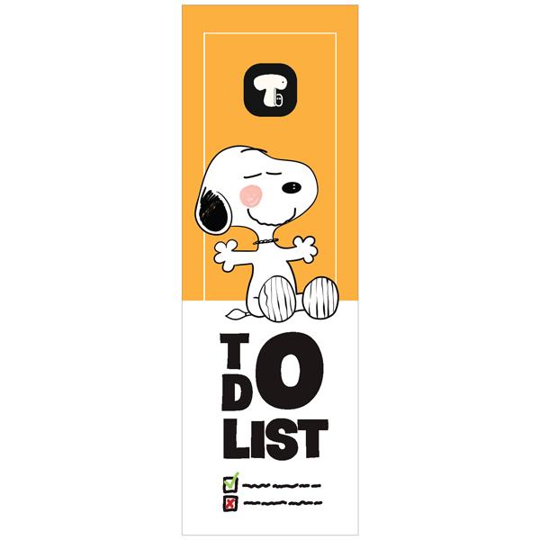 Sổ Tay Nhắc Việc To Do List Kẻ Ngang 160 Trang 80gsm - Tube TB0007 - Cún Snoopy