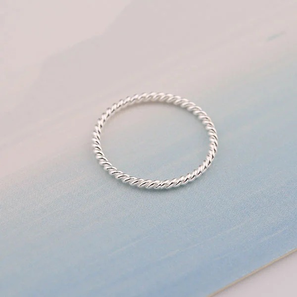 Nhẫn Nữ Bạc- Bảo Hành Vĩnh Viễn Bạc Hiểu Minh NU093