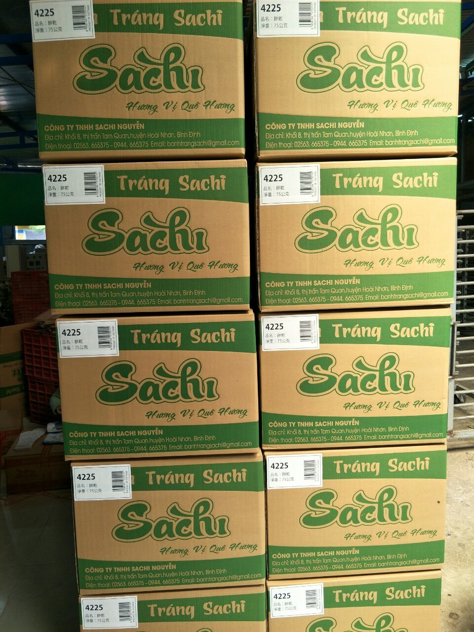 Bánh Tráng Nước Cốt Dừa Nướng Sẵn Sachi Bì Loại 70Gram