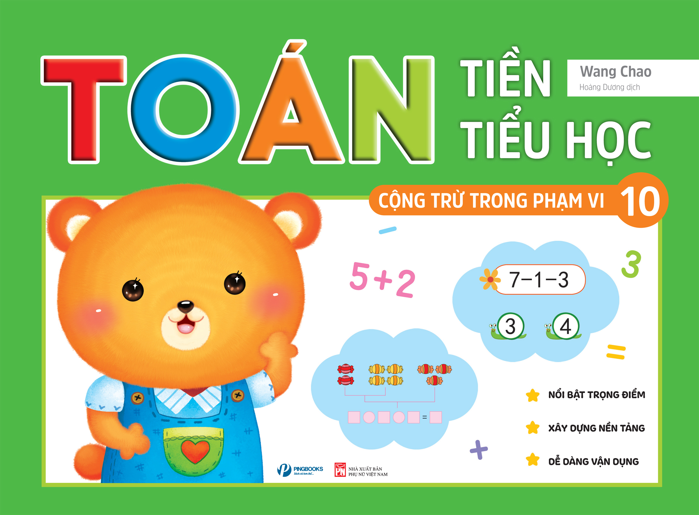 TOÁN TIỀN TIỂU HỌC - Cộng trừ trong phạm vi 10, phạm vi 20