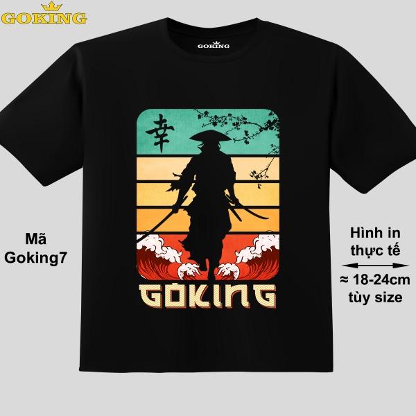 Samurai, mã Goking7. Áo thun hàng hiệu Goking, form unisex cho nam nữ, trẻ em, bé trai gái. Áo phông in đẹp, quà tặng cao cấp cho gia đình, cặp đôi, doanh nghiệp, hội nhóm