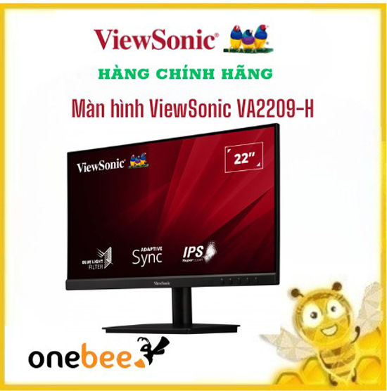 Màn hình ViewSonic VA2209-H 22" IPS FHD 75Hz viền mỏng - Hàng chính hãng