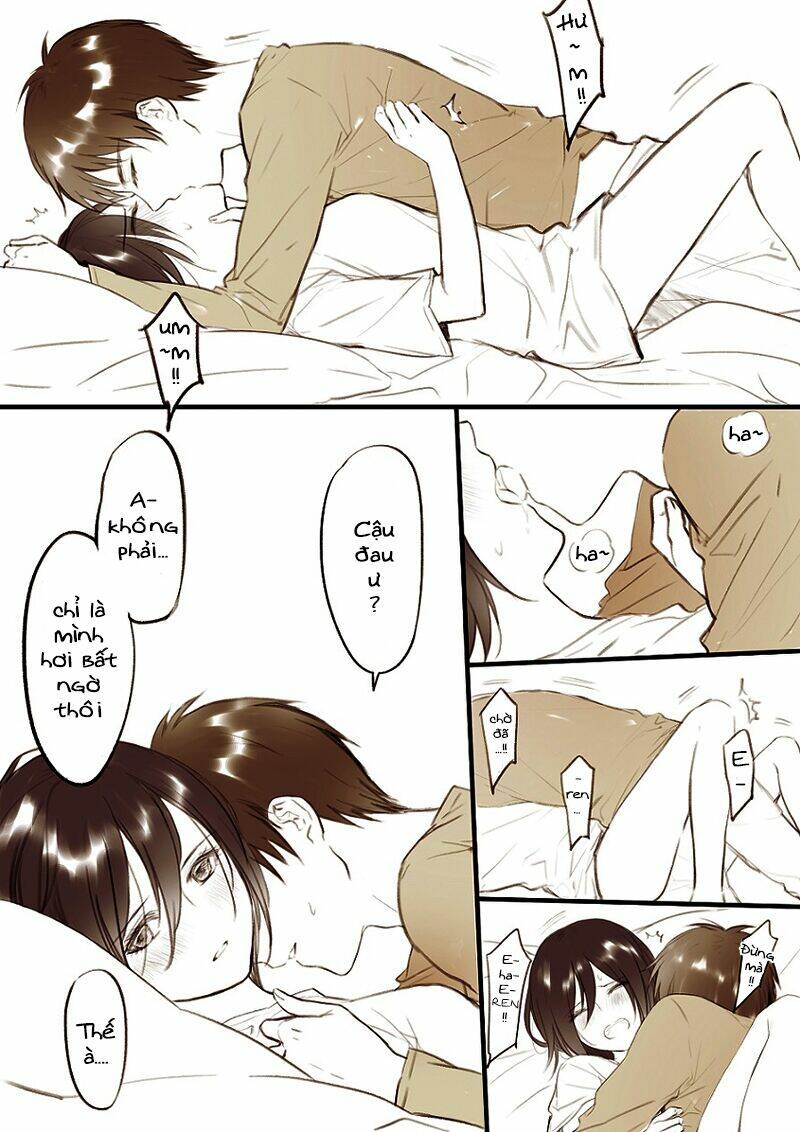 tấn công người khổng lồ - doujinshi our night chapter 2 11