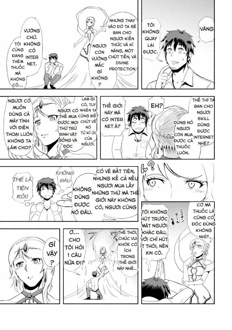 isekai ni tobasareta ossan wa doko e iku? chapter 1 21