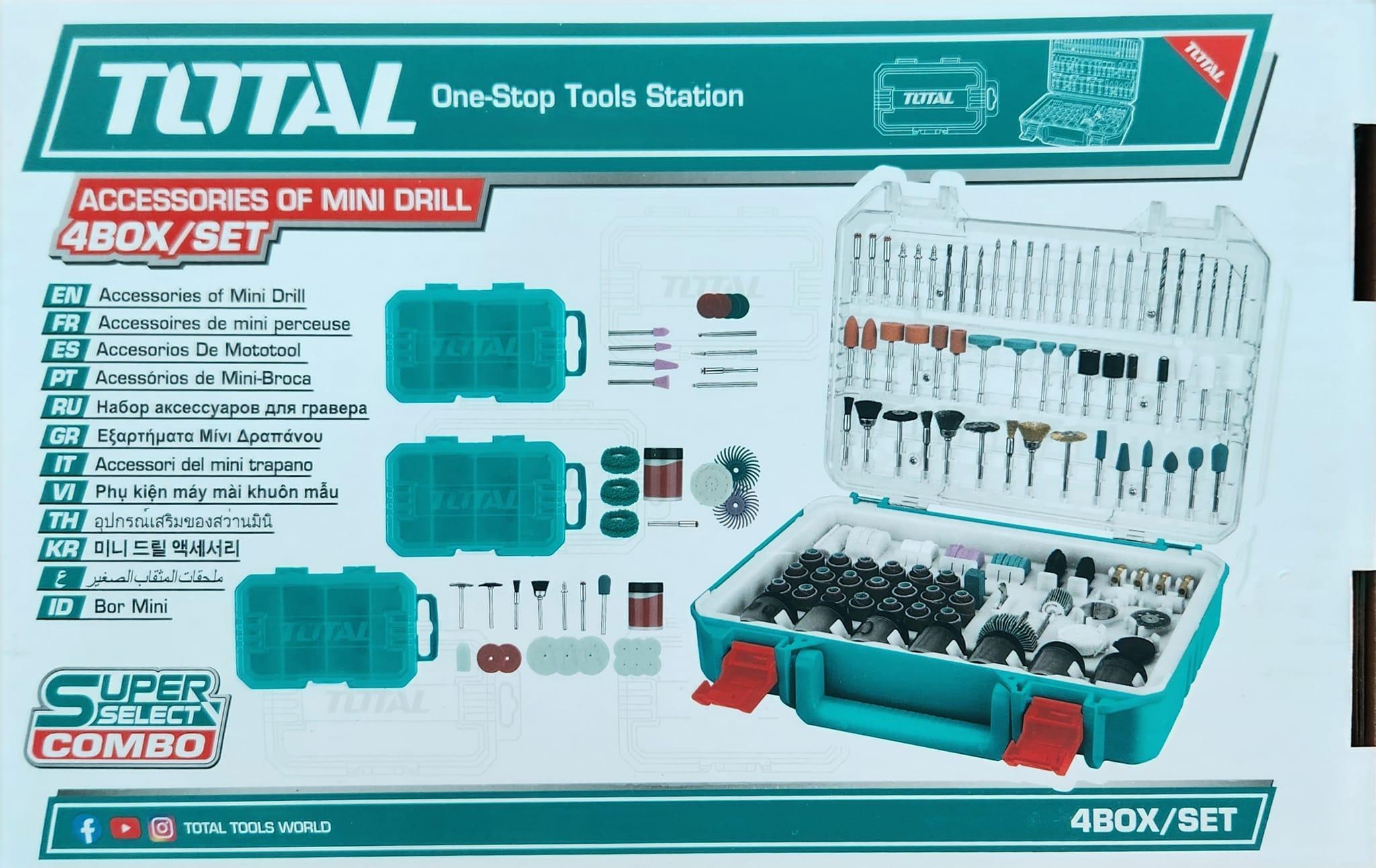 BỘ 4 COMBO LINH KIỆN MÁY MÀI KHUÔN GỒM TAKMG4208, TAKMG5008, TAKMG2012, TAKMG6020 TOTAL TOS23035 - HÀNG CHÍNH HÃNG